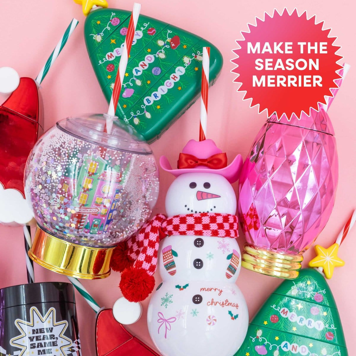 Snowman Sipper Cup with Accessories