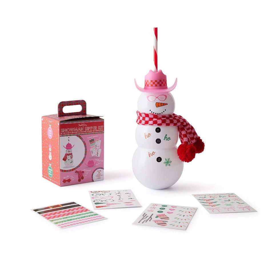 Snowman Sipper Cup with Accessories