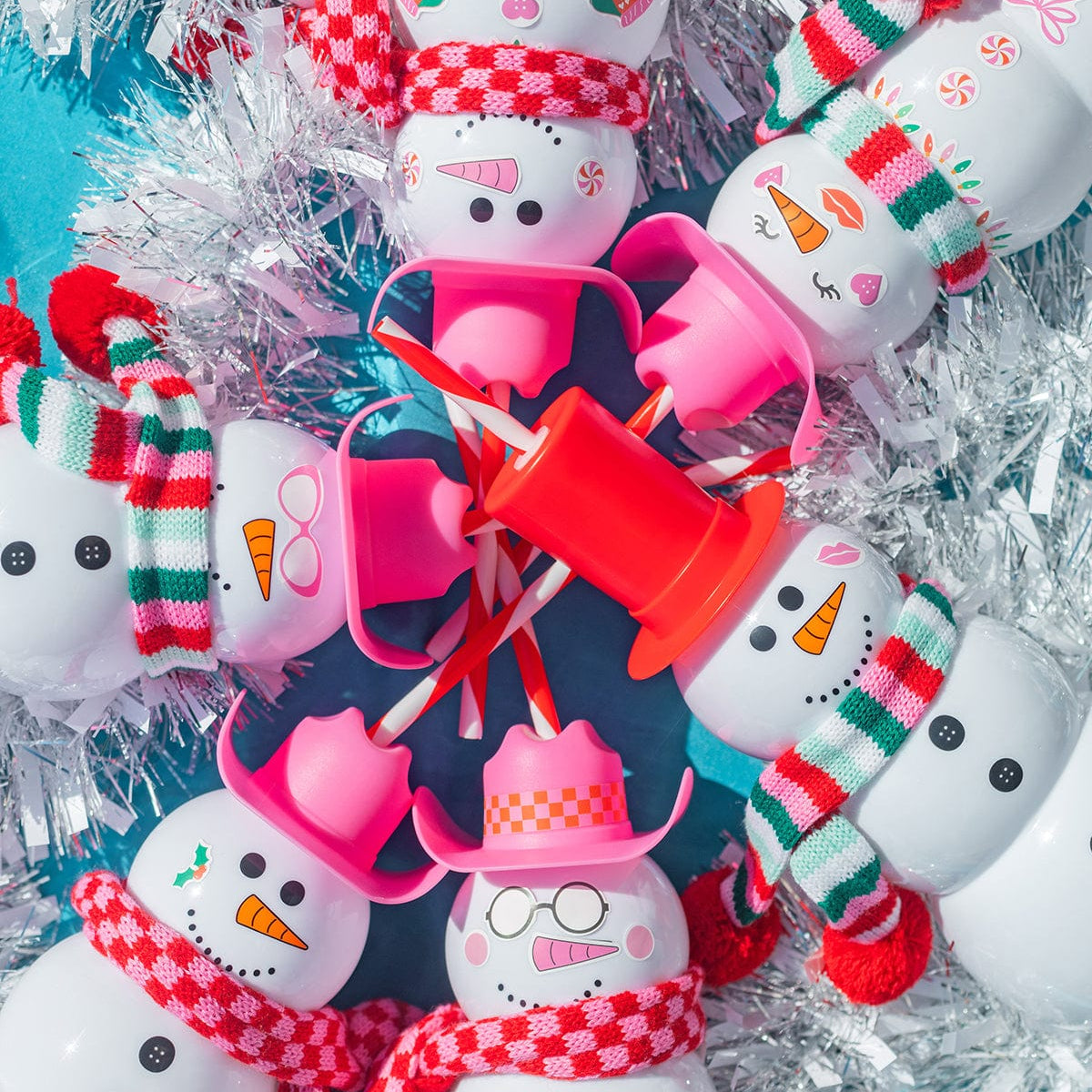 Snowman Sipper Cup with Accessories