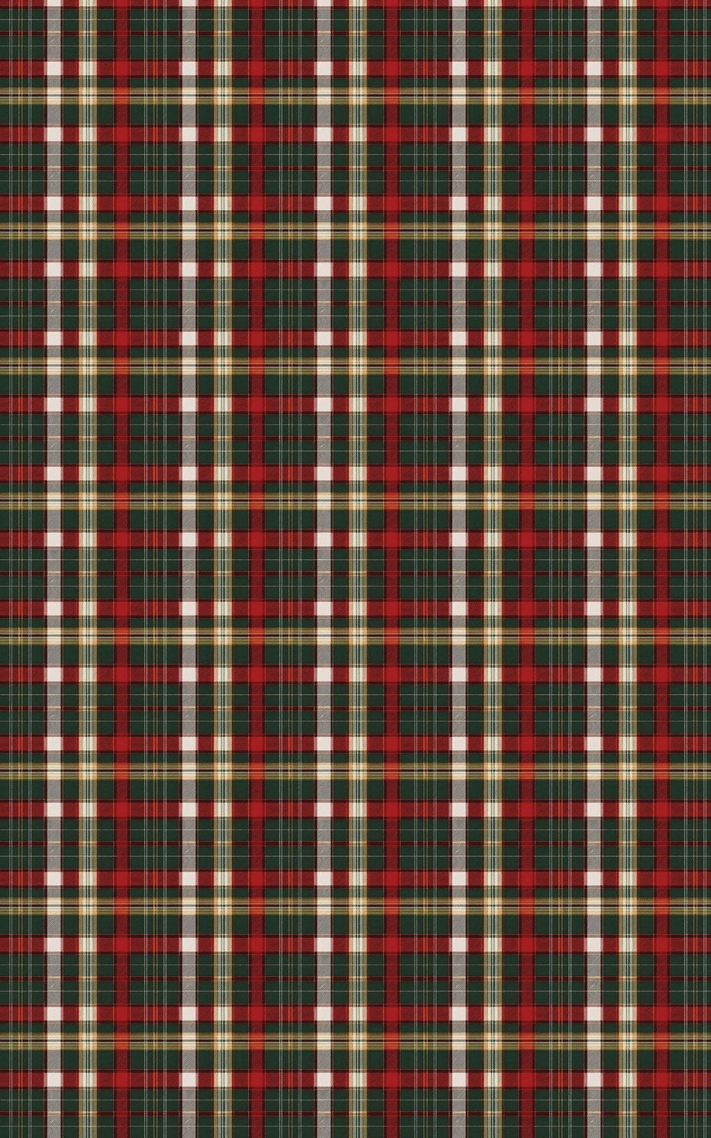 Evergreen Tartan Wrapping Paper