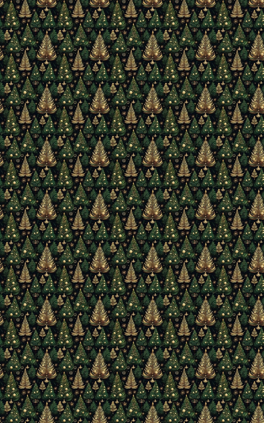 Enchanted Christmas Grove Wrapping Paper
