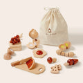 Tiny Land Wooden Cut and Play Food Set