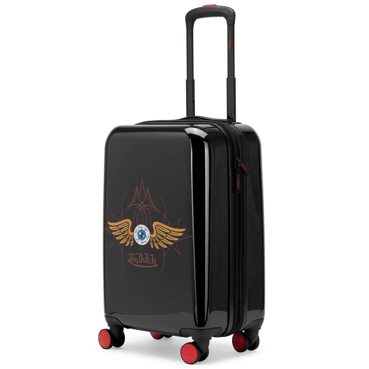 Expandable Hardside Carry-On Spinner Suitcase