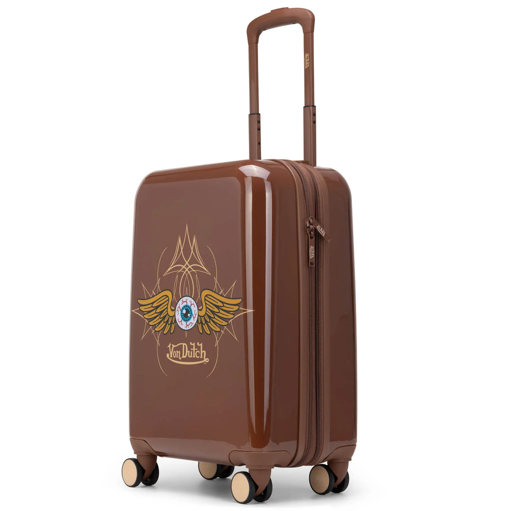 Expandable Hardside Carry-On Spinner Suitcase