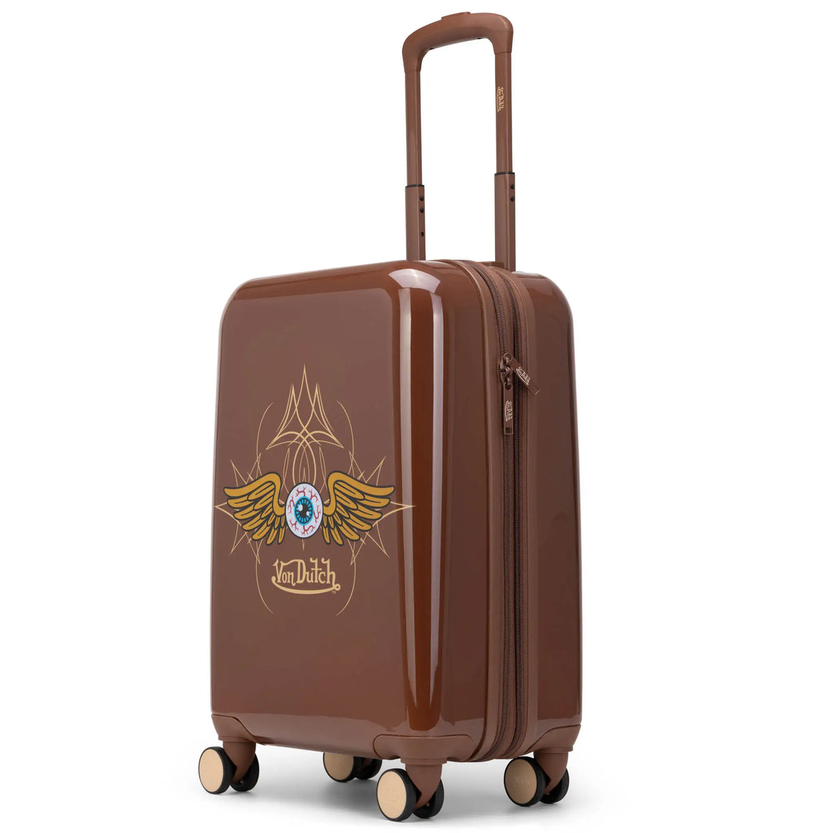 Expandable Hardside Carry-On Spinner Suitcase