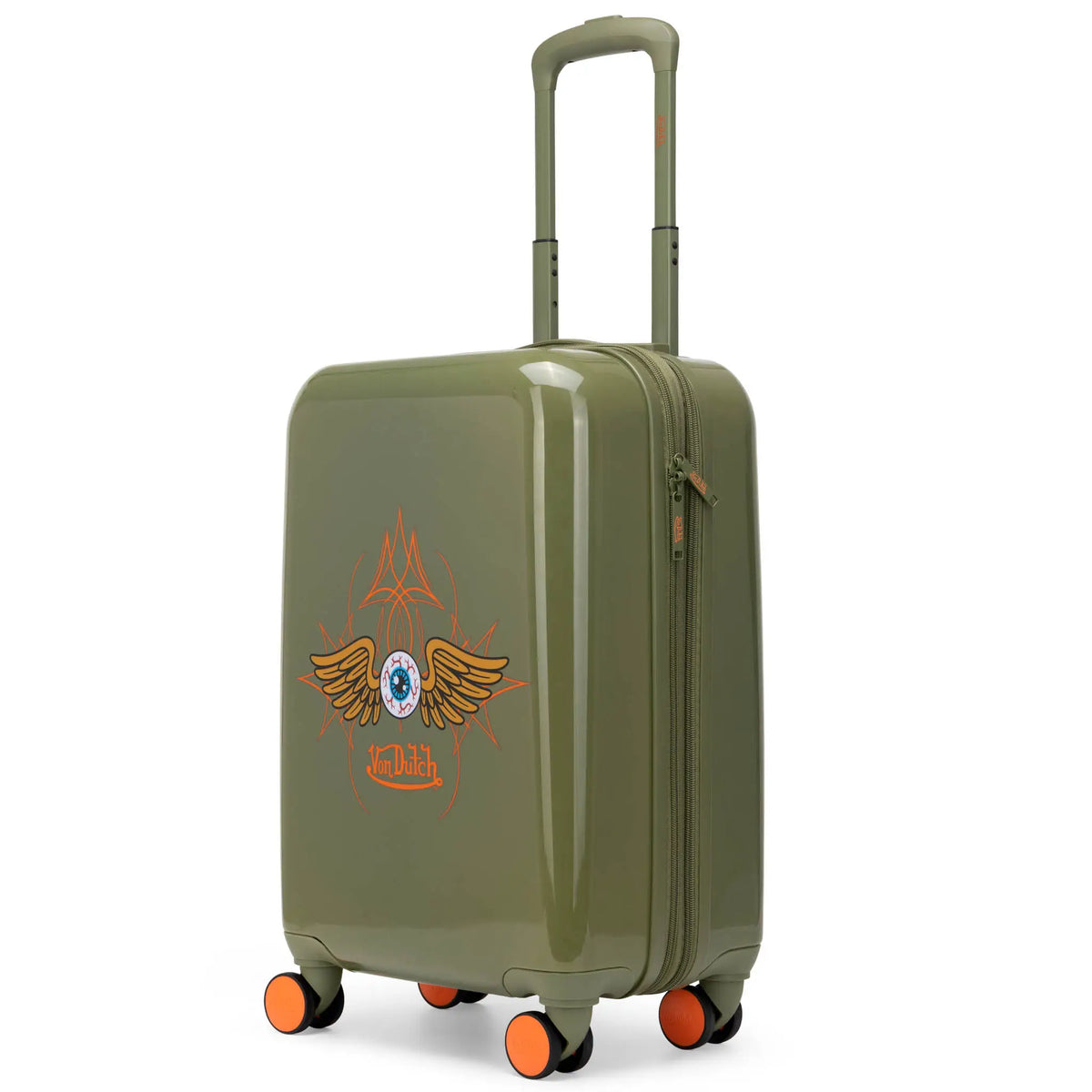 Expandable Hardside Carry-On Spinner Suitcase
