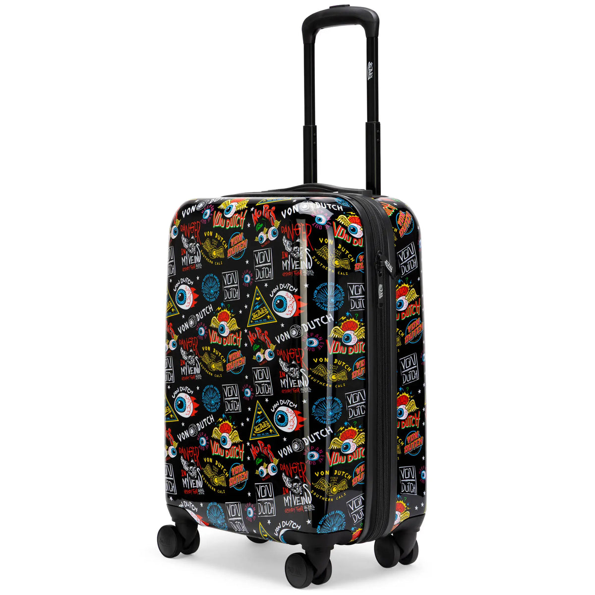 Expandable Hardside Carry-On Spinner Suitcase