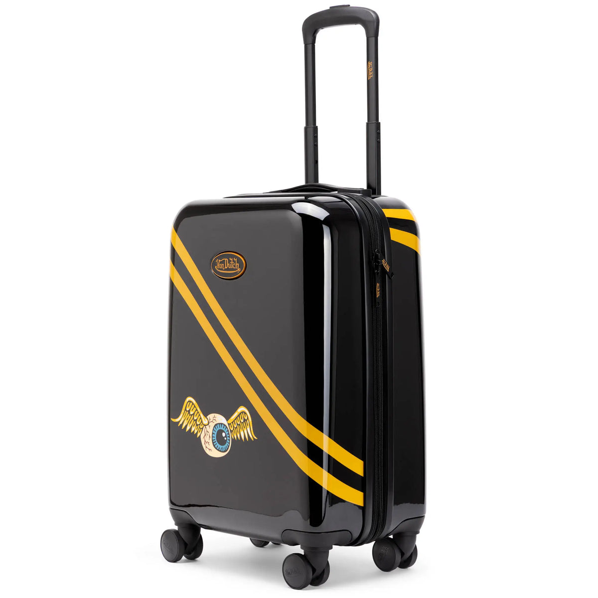 Expandable Hardside Carry-On Spinner Suitcase