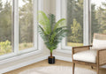Faux Palm Tree in Black Pot, 47 in