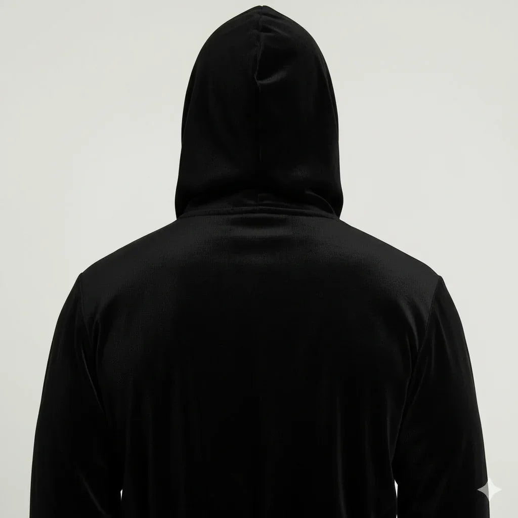 Men's Plush Hooded Robe