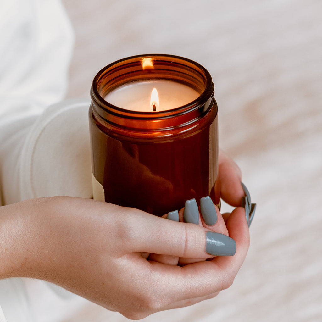 Amber Santal Soy Candle (Amber, Sandalwood and Vanilla)
