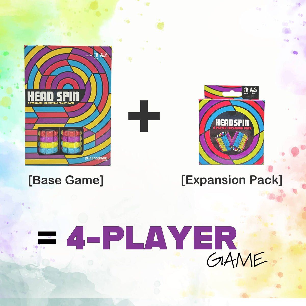 Head Spin Family Fidget Board Game