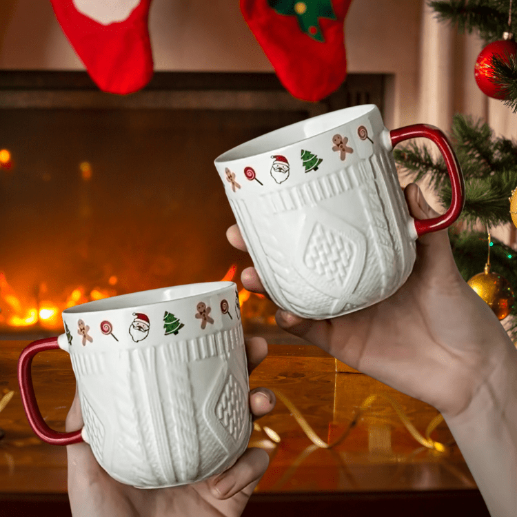 Cozy Sweater Christmas Mug