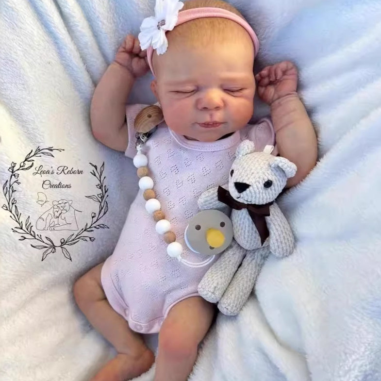 Lifelike Reborn Newborn Baby Doll, 19 in