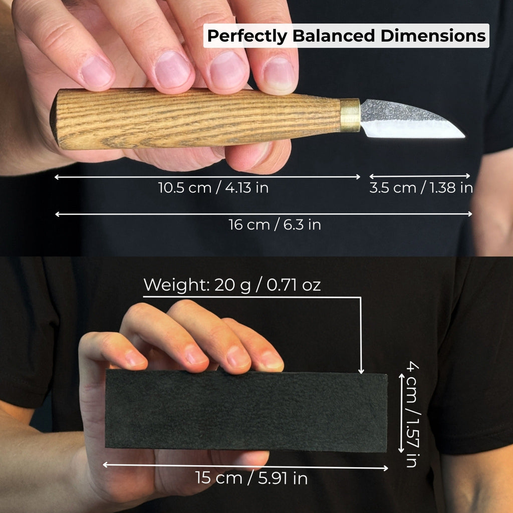 Elephant Whittling Kit for Beginners