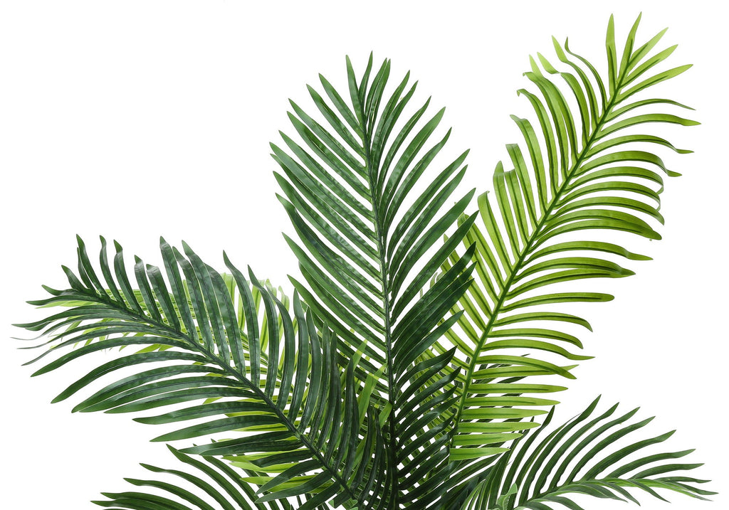 Faux Palm Tree in Black Pot, 47 in