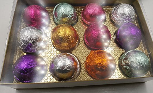 Moisturizing Bath Bomb Gift Set, 12 Pieces, Made in USA