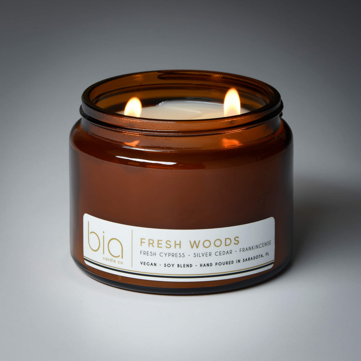 Fresh Woods Soy Candle (Pine, Balsam, Fir and Cedar)