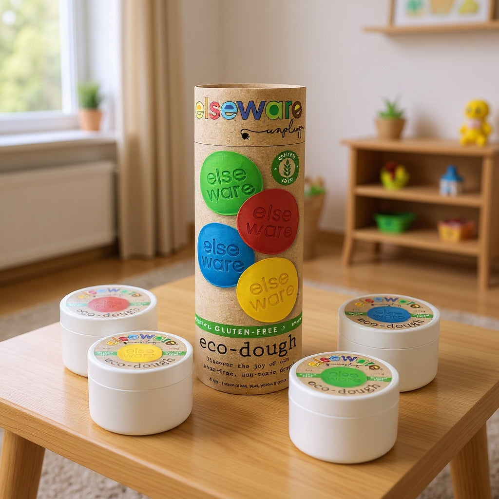 Eco-Dough Gluten-Free Play Dough, 4-Pack
