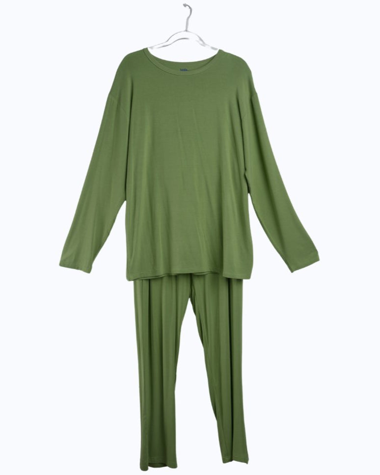 Men's Matching Family Christmas Pajamas, Green