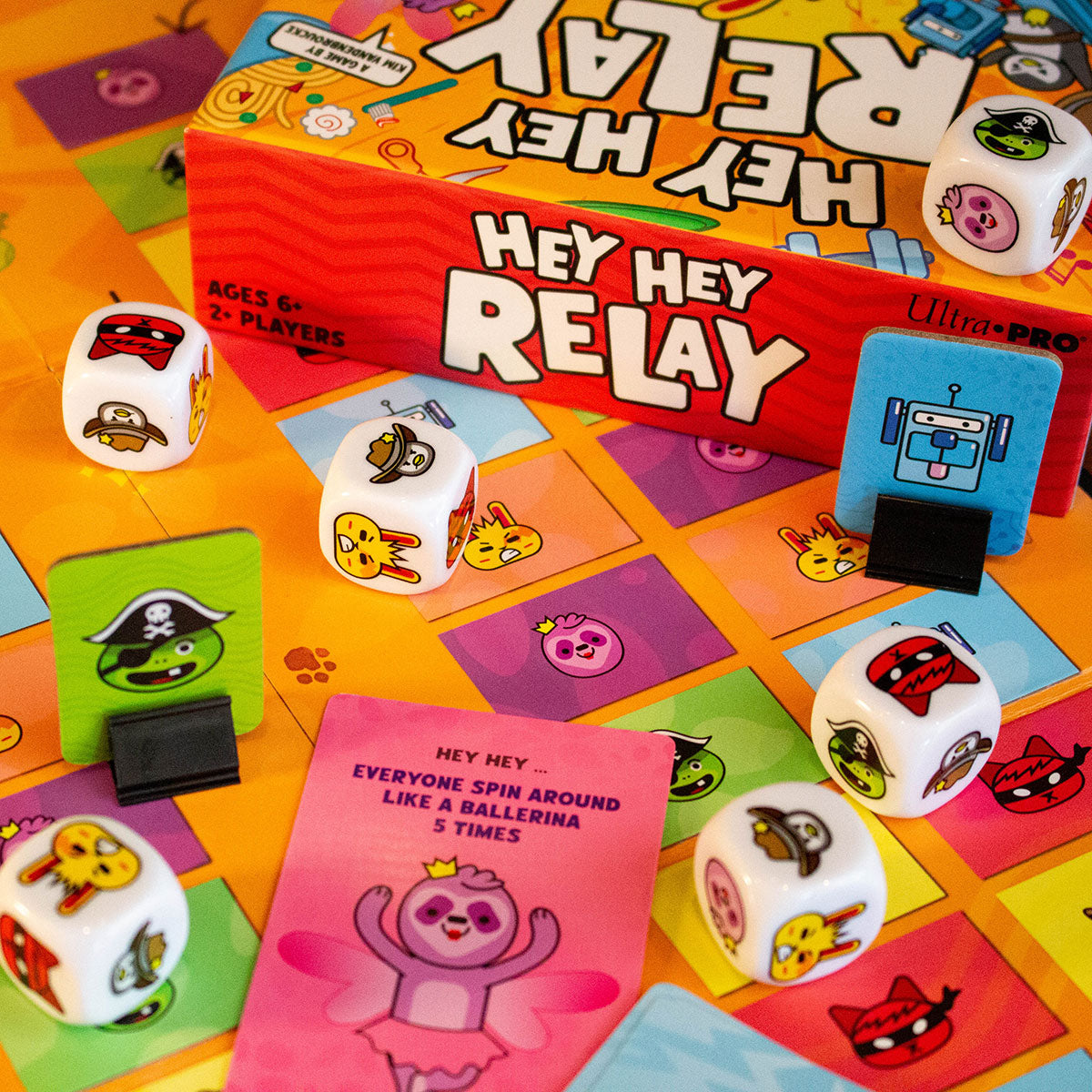 Hey Hey Relay Team Party Game