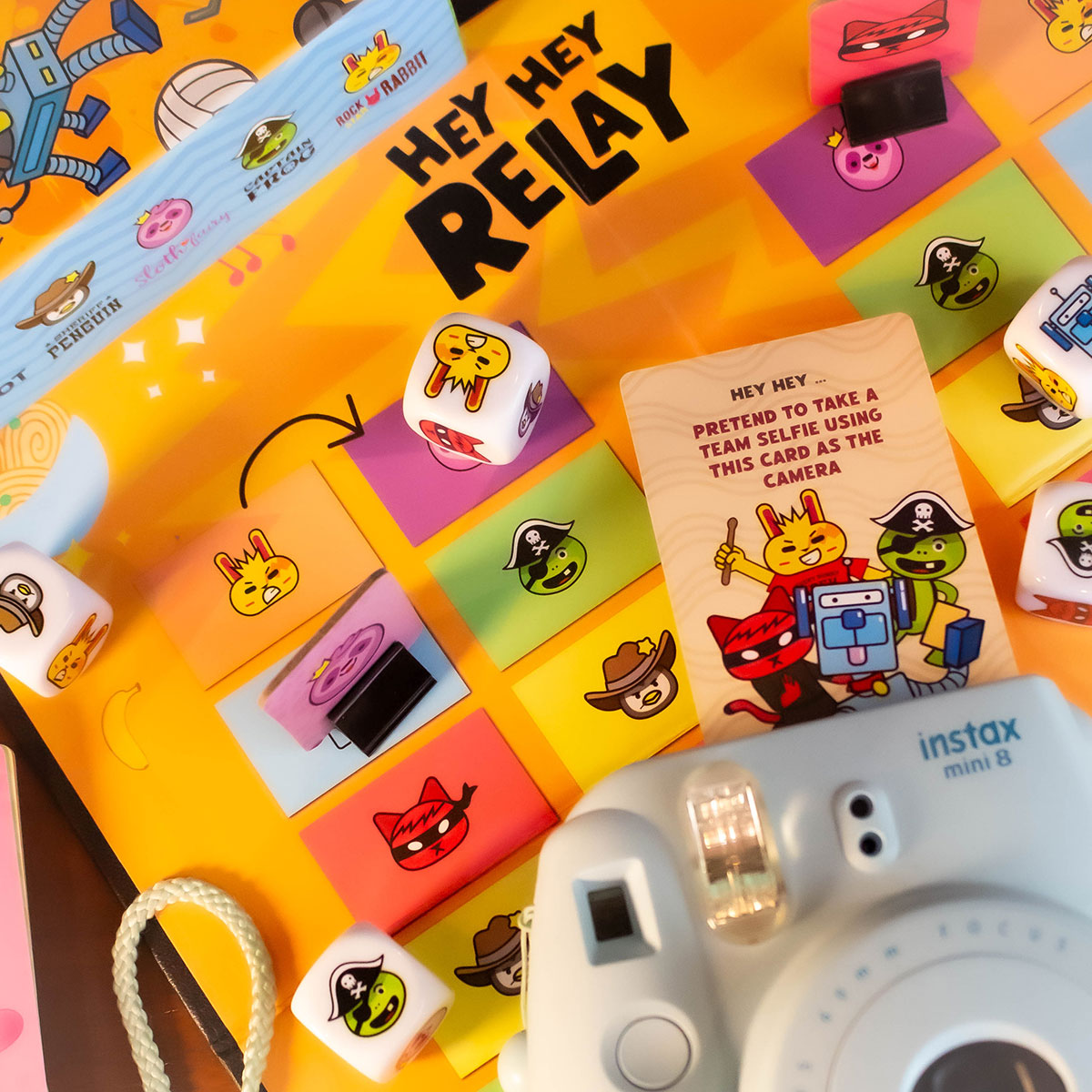 Hey Hey Relay Team Party Game