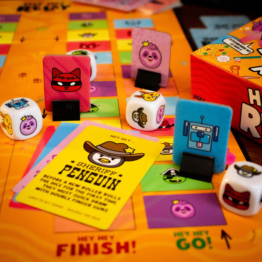 Hey Hey Relay Team Party Game