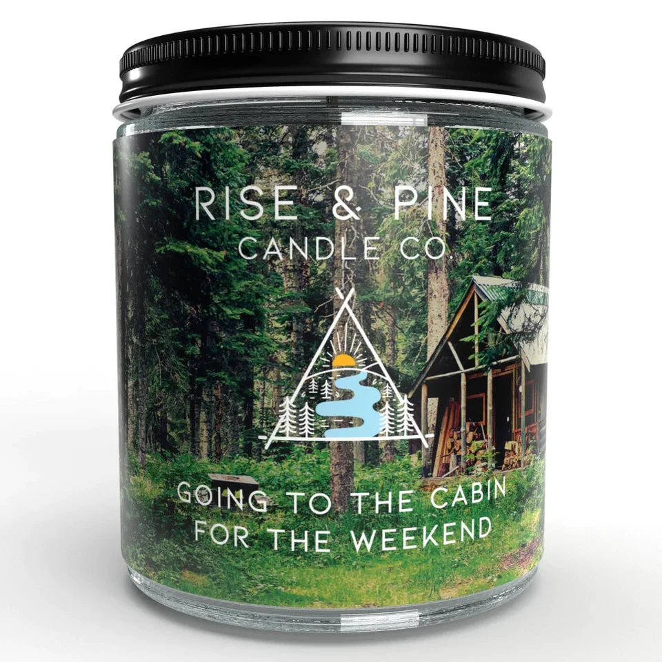 Cedar Cabin Soy Candle, 9 oz