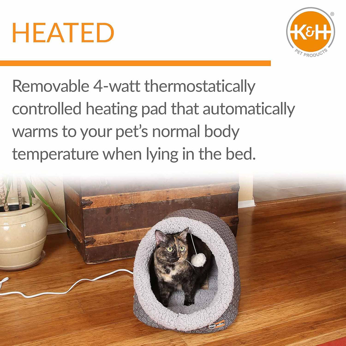 K&H Thermo-Pet Heated Cat Cave