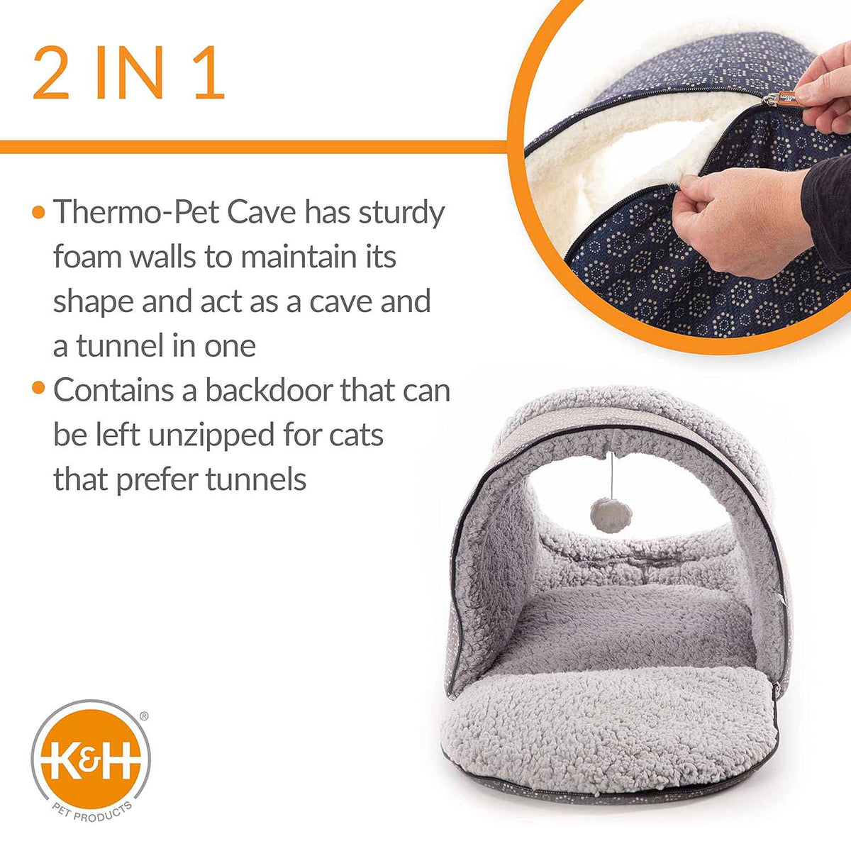 K&H Thermo-Pet Heated Cat Cave