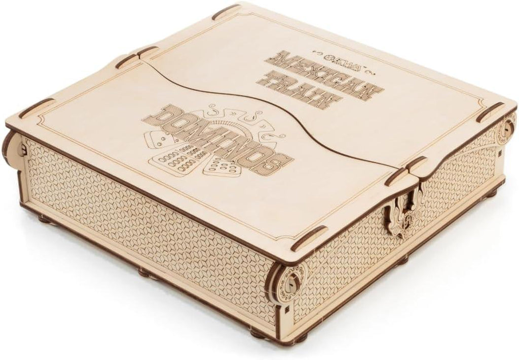 Mexican Train Dominoes, Wooden, 232 Pieces
