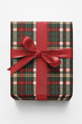 Evergreen Tartan Wrapping Paper