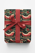 Gilded Sleigh Wrapping Paper