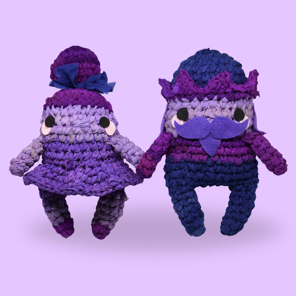 Nutcracker and Sugar Plum Fairy Crochet Kit