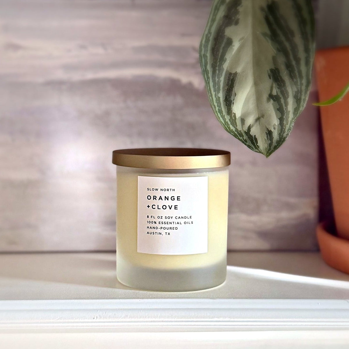 Orange and Clove Soy Candle