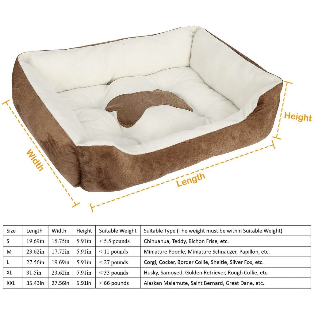 Soft Fleece Pet Bed