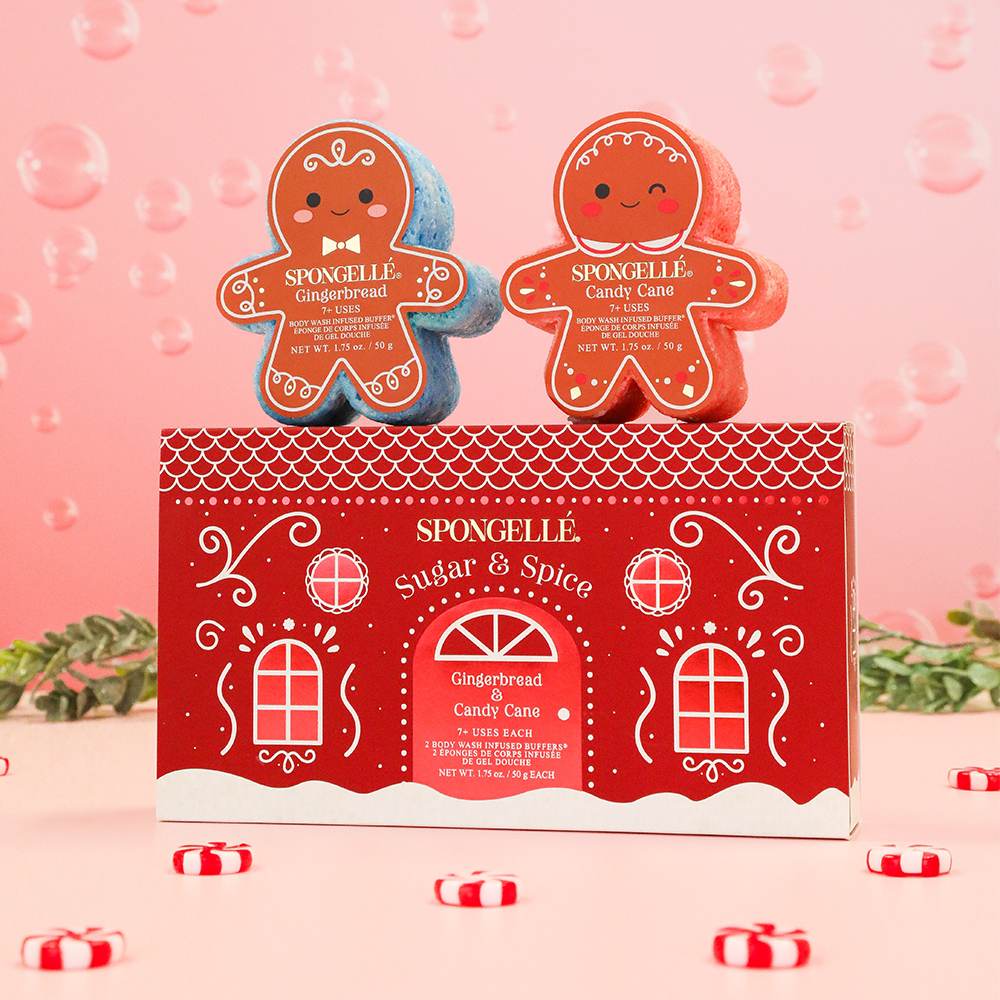 Sugar and Spice Gingerbread Bath Gift Set