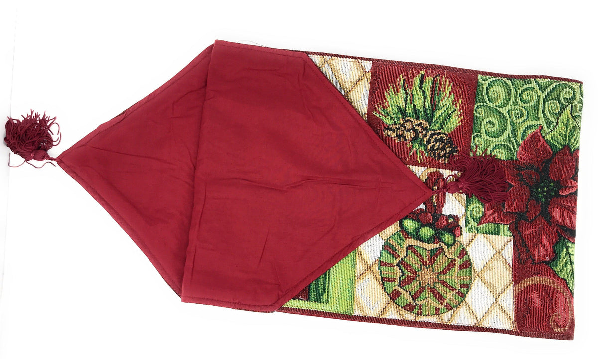 Holiday Tidings Christmas Table Runner