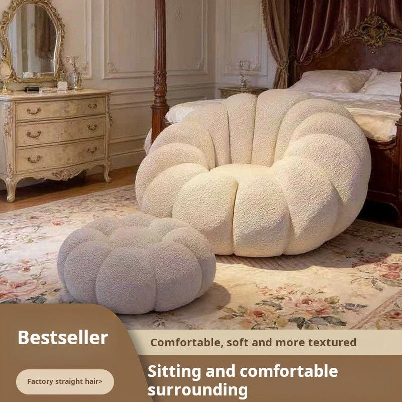 Pumpkin lounge chair