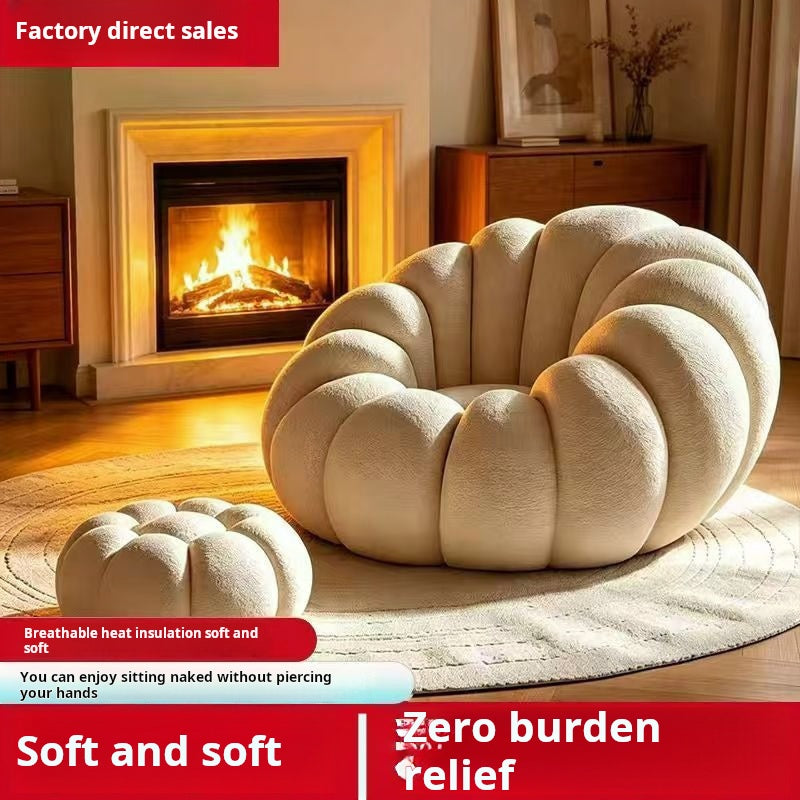 Pumpkin lounge chair