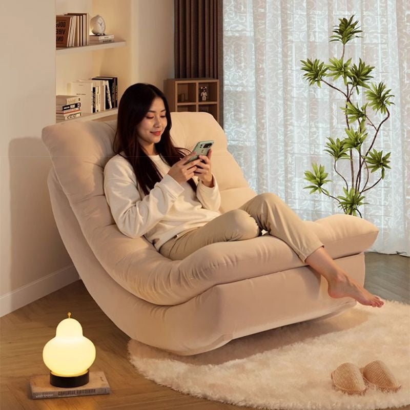 Reclining moon chair