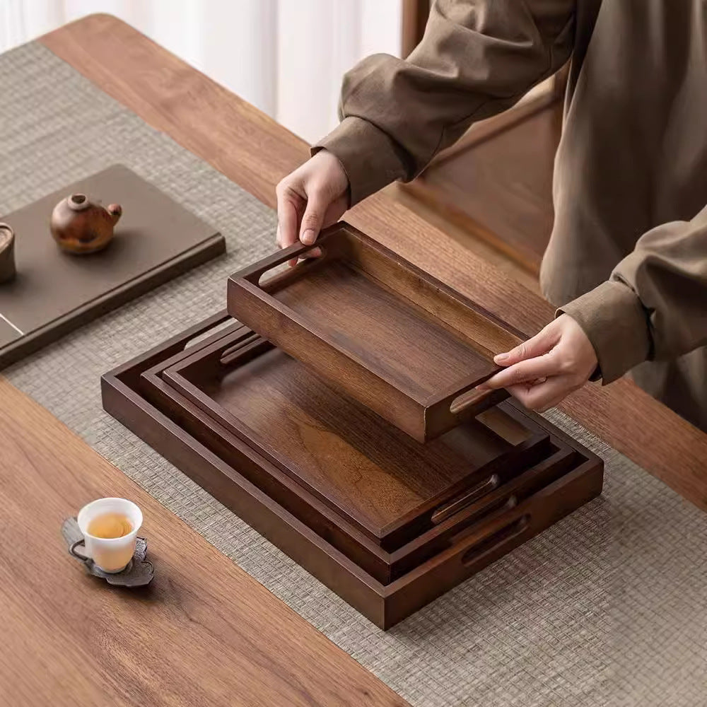 Bamboo serving tray