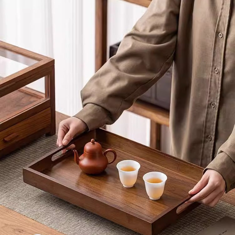 Bamboo serving tray