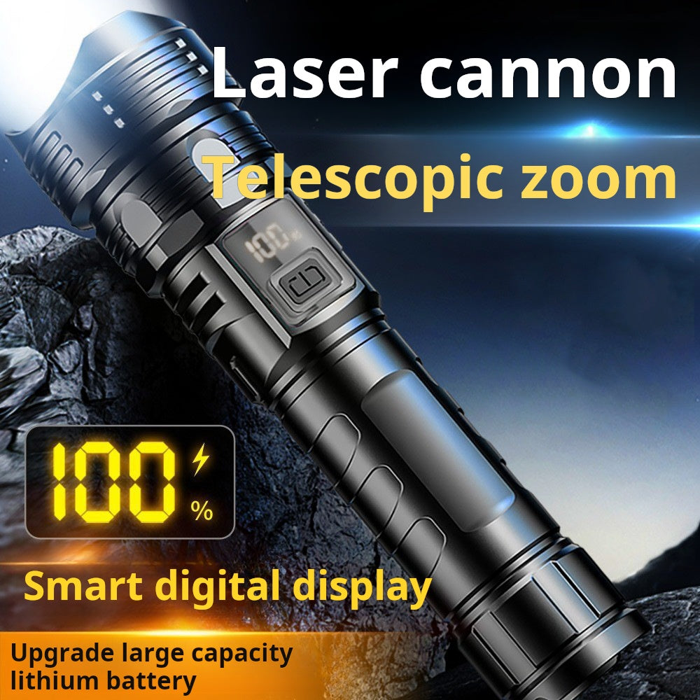 Rechargeable LED flashlight