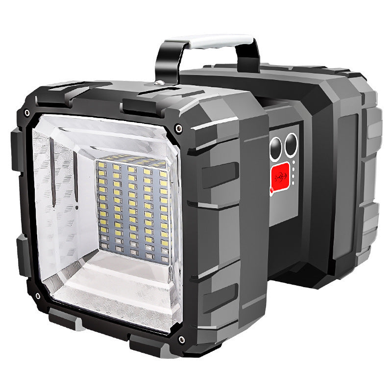 Rechargeable handheld searchlight