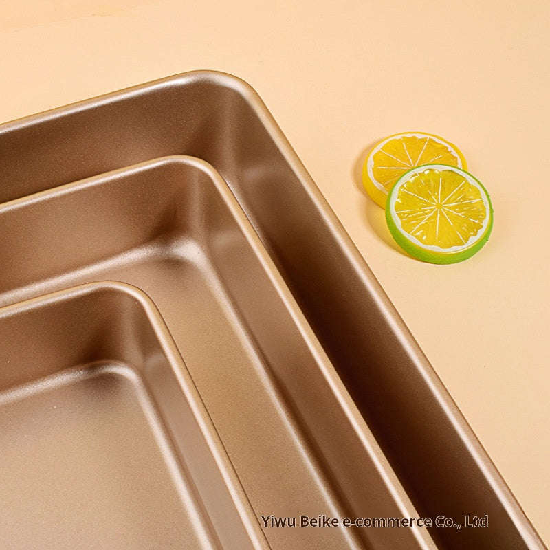 Nonstick steel baking pan