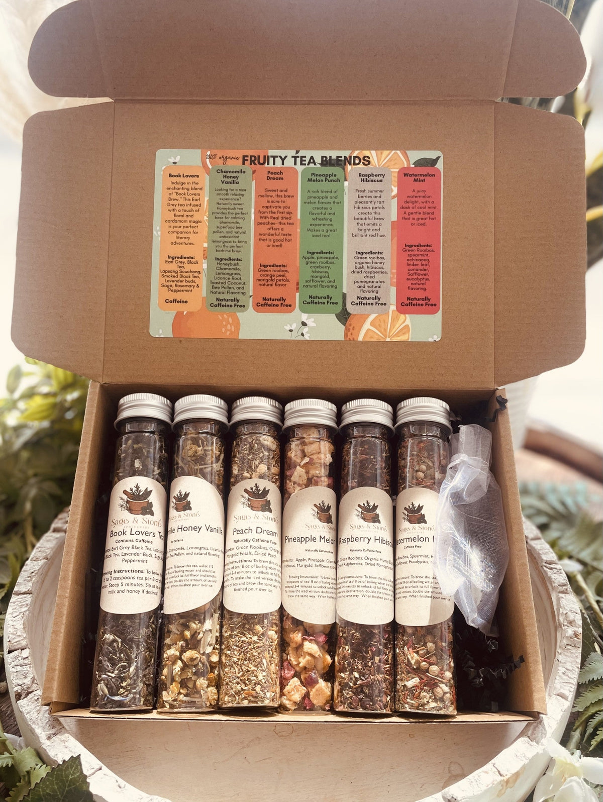 Herbal Tea Sampler Gift Set