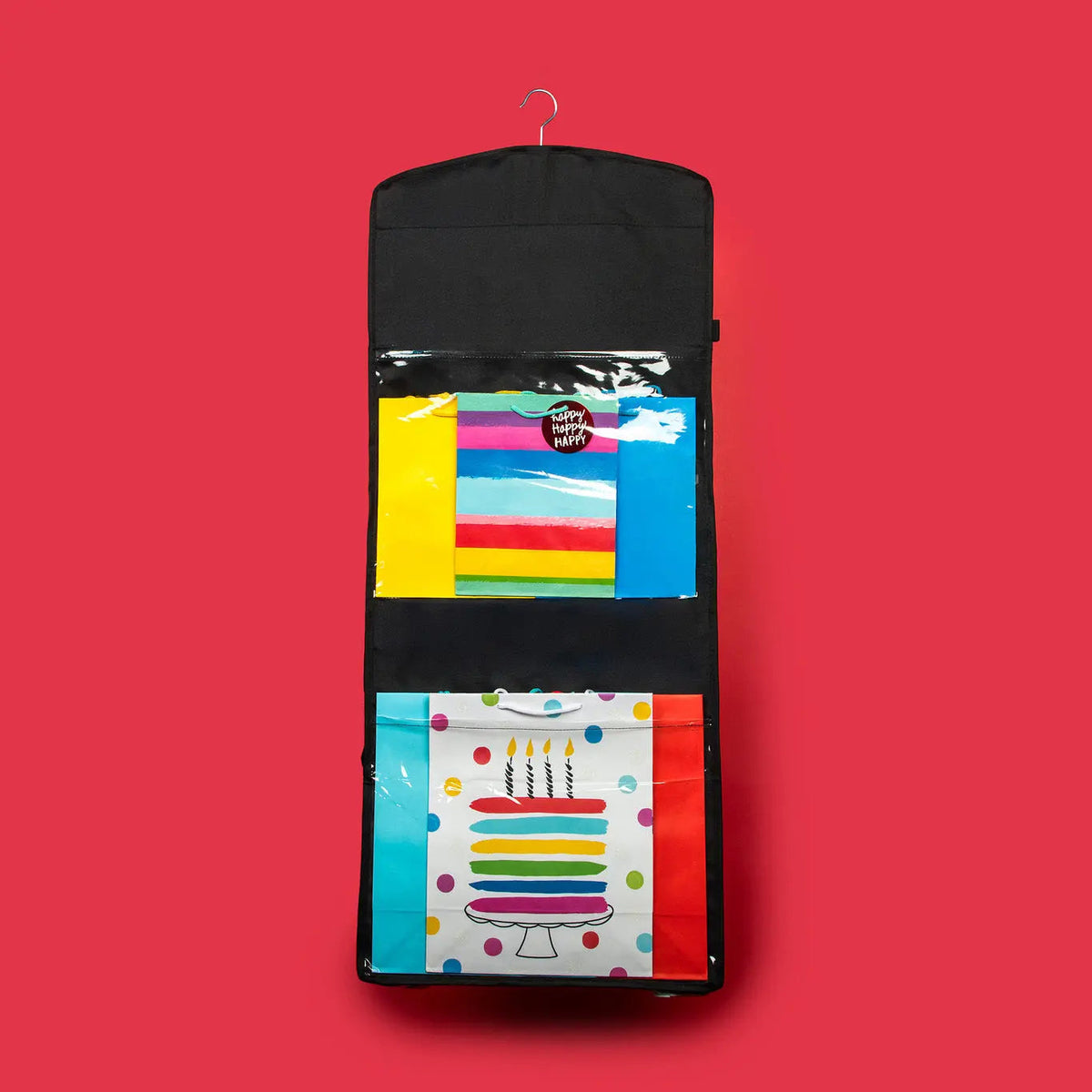 Hanging Gift Wrap Storage Organizer
