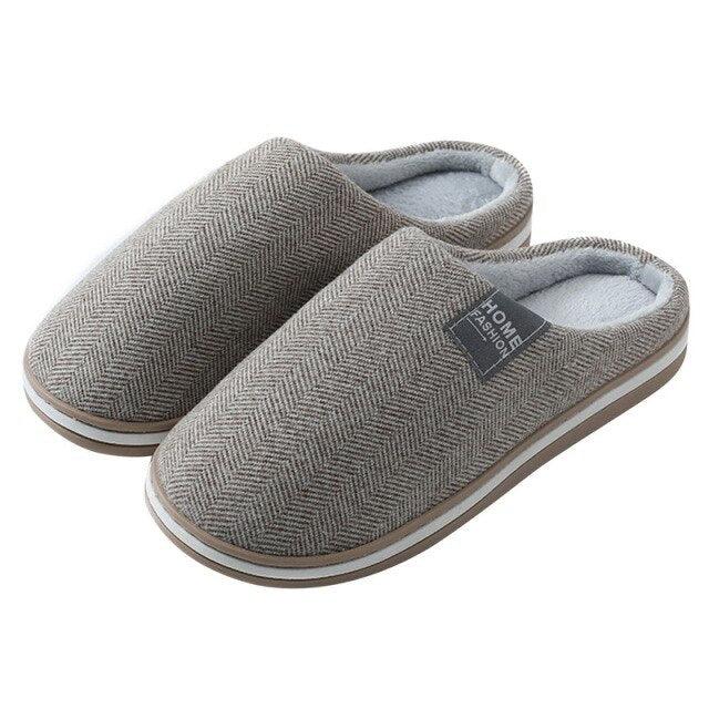 Memory Foam Faux Fur House Slippers