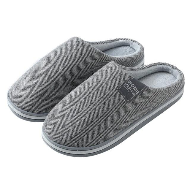 Memory Foam Faux Fur House Slippers